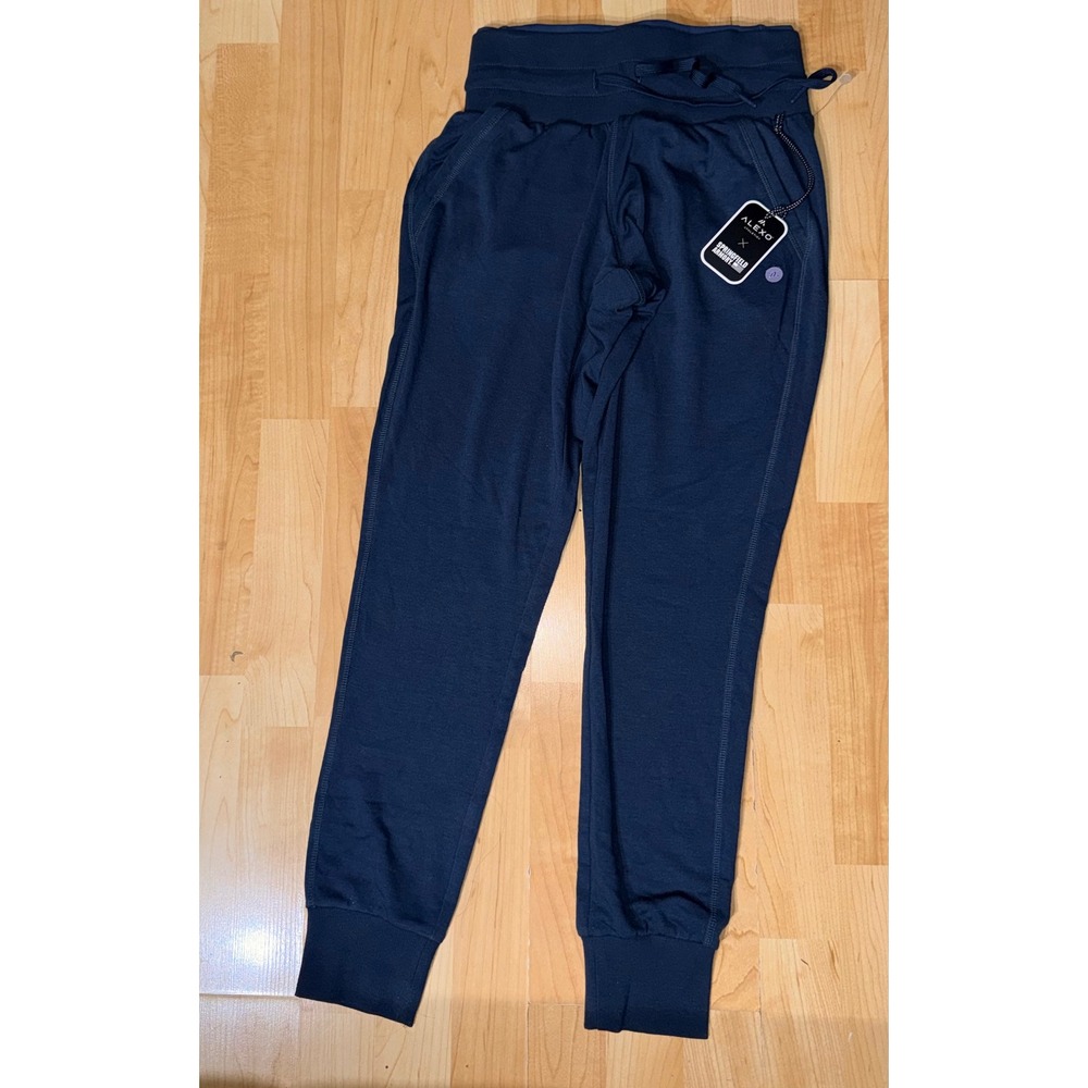 Alexo Athletica Springfield Armory Loungepant Women Small Navy NWT Joggers CCW